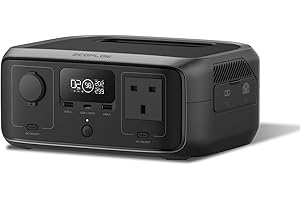 EF ECOFLOW ECOFLOW Portable Power Station RIVER 3, 245Wh LFP Battery, Up to 600W Output, 2× Runtime With GaN, <20 ms UPS, 30% More Compact Solar Generator for Outdoors, Camping, Vans