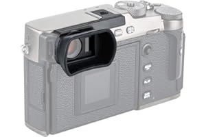 PROfezzion Grandi Estese in Morbido Silicone Oculare per Fujifilm X-PRO3 (Installato e Protetto con Fotocamera Hot Shoe)