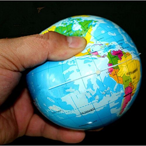 Pizies Squishy Toys, Cute Slow Rising Squishies, Stress Relief Super Soft Mini Globe World Ball Map, 6.3CM, Blue reviews Pizies Squishy Toys, Cute Slow Rising Squishies, Stress Relief Super Soft Mini Globe World Ball Map, 6.3CM, Blue
