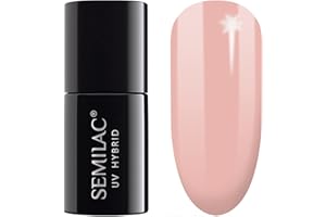 Semilac Vernis à ongles gels semi-permanents UV 814 Pastel Peach 7ml