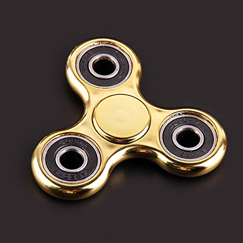 Himozoo Fidget Spinner Toy Hand Spinners Stress and Anxiety Relief Toy (Gold)