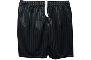 BOOM Prime Unisex School PE Shorts Playing Games Shadow Stripe Boys Girls School Gym Football Shorts