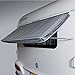 Produktbild Wohnmobil Fenster-Markise 180x75cm, mit Keder und Saugnöpfen: Wohnwagen Sonnendach Fenster Markise Wohnwagenmarkise