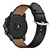 Produktbild Liqiqi Ersatz-Lederarmband für Amazfit Stratos 2/2S 22 mm für Amazfit Stratos Watch 2/2S 22 mm, Schwarz, 38 mm