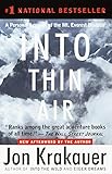 Into Thin Air: A Personal Account of the Mt. Everest Disaster by 