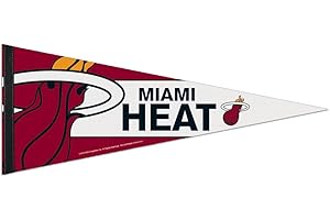 WINCRAFT NBA 69592014 Miami Heat Premium Fanion, 30,5 x 76,2 cm