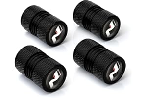 SUDORF 4 Piezas Metal Coche Tapas para válvulas para Hyundai N Line i20 i30 Sonata Santa FE N la presión Estable de los neumáticos Neumáticos Accesorios Decorar,A