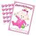Baby Shower Games 4 Pack, (Pink - 20 players)