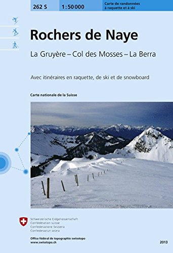 Download Carte de randonnée : Rochers de Naye ski Download Carte de randonnée : Rochers de Naye ski