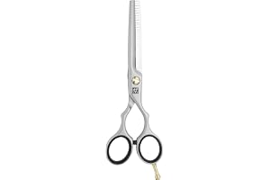 ZWILLING Effiliator sax (frisörsax för tunnare hår, vassa dubbelsidiga tänder), Premium, silver, 140 mm