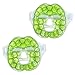 Produktbild B Baosity 2pcs Gesichtsmaske Kühlmaske Wellnessmaske Kalt-Warm-Kompressen Entspannungsmaske Gelmaske gegen Augenringe geschwollene Augen Kopfschmerzen