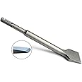 Famex 8340 - Scalpello per piastrelle SDS-Plus, curvo, 36 x 220 mm