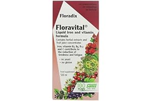 FLORADIX Floravital Iron + Herbs Liquid Formula, 500 ml