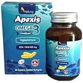 Apexis Omega 3 Balık Yağı 30 Softgel Trigliserid Form Epa+dha 605 Mg