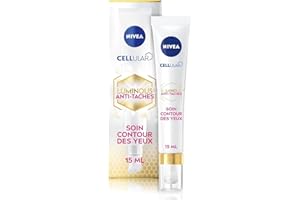 NIVEA SUN NIVEA Luminous 630 - Soin Contour Des Yeux - Anti-Cernes & Poches - Eclat De La Peau - Yeux Reposés, Lumineux & Visiblement Plus Jeunes - Acide Hyaluronique & Caféine - Tous Types de Peaux - 15 ml