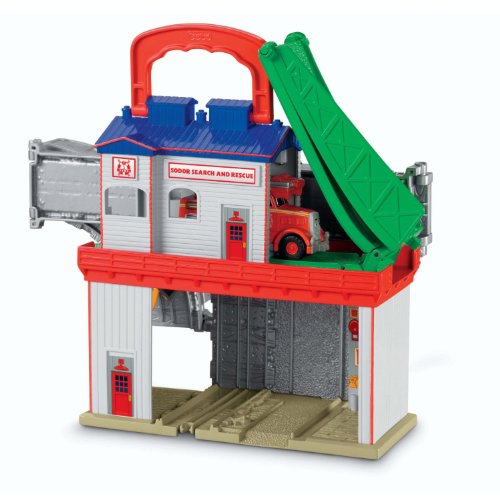 Fisher Price Take-n-Play Sodor Search and Rescue Centre Playset