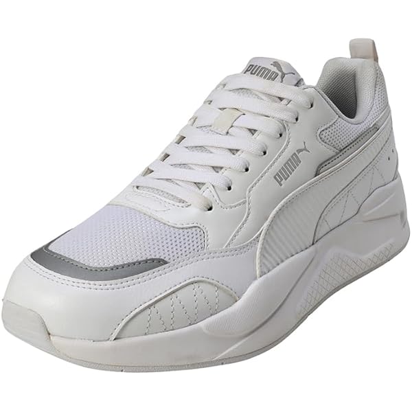 PUMA Unisex-Adult TRC Blaze White-Nimbus Cloud Sneaker