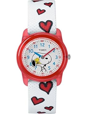 Timex Kids Analog x Peanuts Snoopy Hearts Watch TW2R41600