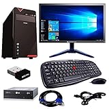 Rolltop Assembled Desktop Computer,Intel Core 2 Duo 3.0 GHZ Processor,G 31 Motherboard, 15.6 Inch LED Monitor 4 GB RAM,DVD R/W (500 GB)