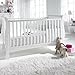 Izziwotnot Bailey Sleigh Cot Bed (White)