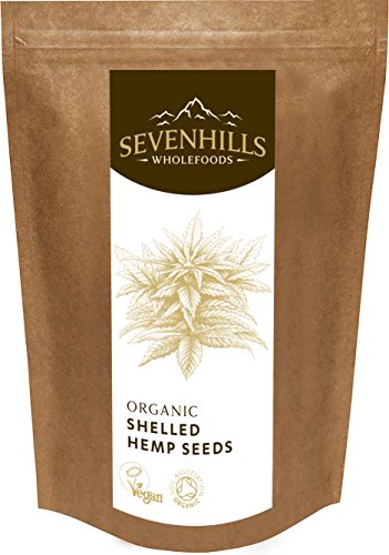 Preisvergleich Produktbild Sevenhills Wholefoods Rohen Geschälte Hanfsamen Bio 300g
