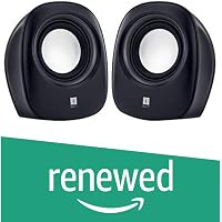 (Renewed) iBall Soundwave 2 2.0 Channel Multimedia Speakers, Black
