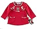 Sigikid Baby Girls Sweatshirt, Baby Sweatshirt, Red (tomato Puree 124), 6-9 Months (Manufacturer size: 74)