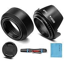 Universelle Gummi-Gegenlichtblende - 3-in-1 Faltbar Für 62mm Objektive