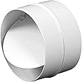 Lüftungsrohr Reduzieradapter ABS - 100-75mm / 125-110mm / 150-110mm Weiß
