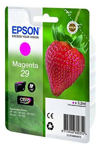 Epson Original T2983 Tintenpatrone Erdbeere, Claria Home Tinte, Text- und Fotodruck (Singlepack) magenta - 2
