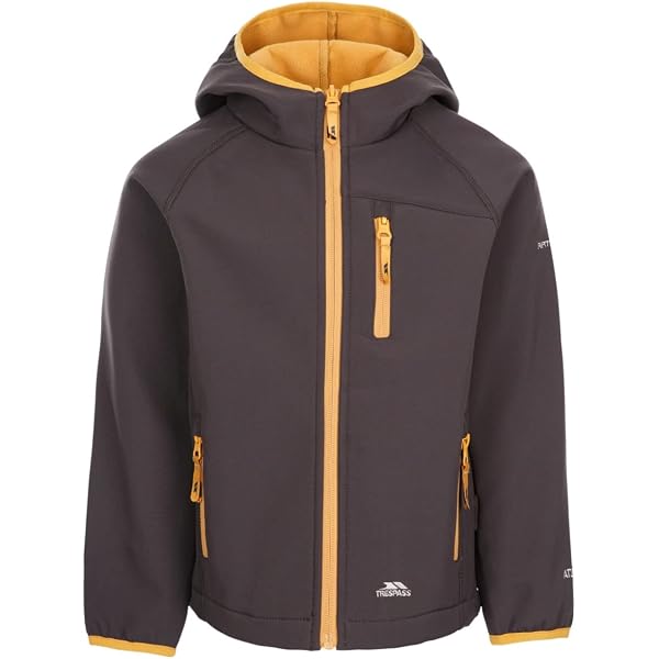 Killtec Kos 218 Giacca Softshell Bambini E Ragazzi – Antivento, Impermeabile 10.000 Mm, Con Cappuccio Regolabile E Tasche Zip, Senza PFC