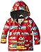Hatley Baby Boys Infant Big Rig Trucks Raincoat, Red, 6-12 Months