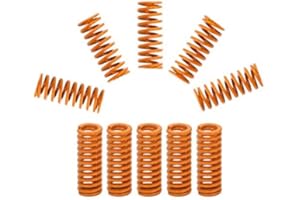 iPobie 3D-Druckfedern, 8mm Außendurchmesser 20mm Länge Kompressionsfedern Lichtlast für 3D-Drucker – 10 Stück