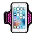 Price comparison product image iPhone 7 Armband, Haissky HSK-93 Sport Running Armband,SweatProof Armband for Iphone 7 6 6s with Id Credit Card Money Holder (Rose)