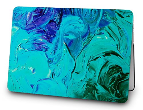 StarStruck MacBook Air 13 zoll Hülle | Schutzhülle Case Cover für Apple MacBook (Blau – Wasserfarbe 2) - 3