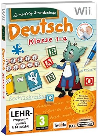Tivola Lernerfolg Grundschule Deutsch Klasse 1-4 Wii - video games (Nintendo Wii, Educational, Tivola Publishing GmbH, E (Everyone), DEU, TUR)