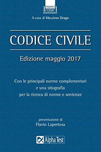 Codice civile. Maggio 2017 Codice civile. Maggio 2017
