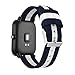Price comparison product image Sansee Fine Woven Nylon Adjustable Replacement Watch Band Bracelet Strap for Xiaomi Huami Amazfit Bip Youth Watch (Colour A)