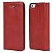 Produktbild Mulbess Ledertasche im Ständer Book Case für Apple iPhone SE und iPhone 5 / 5s Tasche Hülle Leder Etui,Wein Rot