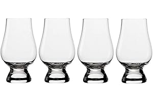 Vasos de whisky modelo Glencairn de 190 ml Stölzle Lausitz, juego de 4, compatibles con lavavajillas, ideales como regalo