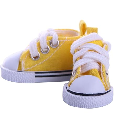 Puppenschuhe Aus Stoff Für 46-cm-Puppen – Stil 3, 1 Paar