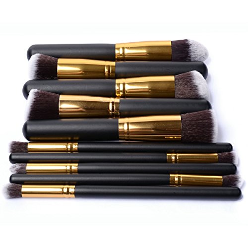 XCSOURCE® Pro Kosmetik 10PCS Pinsel Satz Makeup Brush Satz Augenbrauen Schatten Cosmetic Foundation Concealer Bürsten MT085 - 3