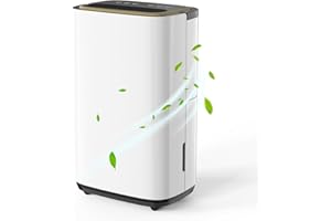 FZF Dehumidifier 20L for Home, Smart Dehumidifier With Humidity Display, Three Dehumidification Modes, 24H Timer, 2 Fan Speed, Home Dehumidifier for Drying Clothes Bedroom Bathroom