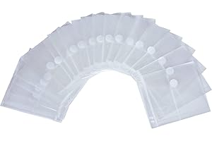 ‎EXXO BY HFP Dokumententasche Hülle für USB-Stick / 20 Stück/zum Abheften mit Klappe mit Klettverschuss für bis zu 2 USB-Sticks