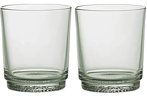 like. by Villeroy & Boch – it's my match Eau Mineral 2 pièces, Ensemble Insolite de Verres en Cristal, Vert Tendre, lavables en Machine, 380 ML
