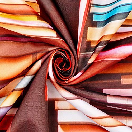 ZHOU ZHOUblioteca de librería cortinas de ducha, armario de estudio cortinas de baño, 150x180CM resistente al agua Anti-molde lavable Tela de poliéster