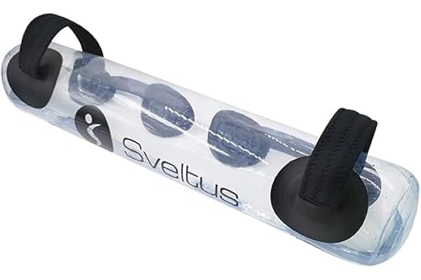 Sveltus Mixte Ajustable 15 Kg Aqua training bag, Transparent, Kg EU