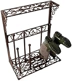 Fallen Fruits Cast Iron Boot Holder (Garden &amp; Outdoors)