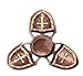 Produktbild zappeln Spinner – zappeln Spielzeug für hinzufügen, ADHD, Angst und Autismus Erwachsene Kinder – Stress Relief Spielzeug Metall Hand Spinner – nicht 3D bedruckt, red copper 02