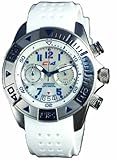 Carbon 14-WL1.2 Damen-Armbanduhr Analog Silikon Weiß